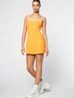 For The Court|Sergio Tacchini Elisa Dress- Tangerine