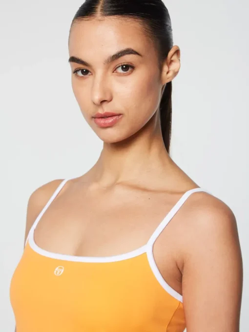 For The Court|Sergio Tacchini Elisa Dress- Tangerine