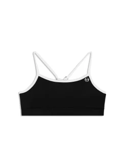 Tops And Sports Bras|Sergio Tacchini Elisa Sports Top- Black Beauty