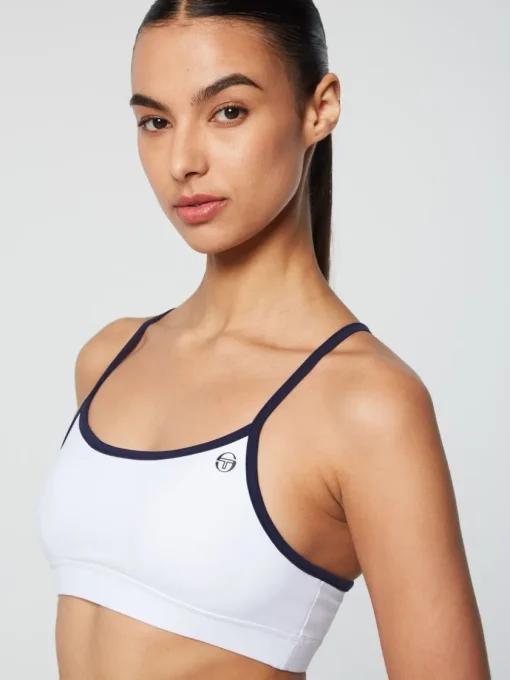 For The Court|Sergio Tacchini Elisa Sports Top- Brilliant White