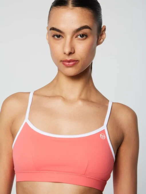 Tops And Sports Bras|Sergio Tacchini Elisa Sports Top- Calypso Coral