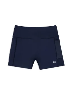 View All|Sergio Tacchini Elisa Tennis Short- Maritime Blue