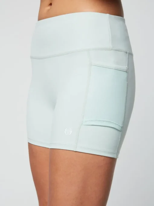 For The Court|Sergio Tacchini Elisa Tennis Short- Surf Spray