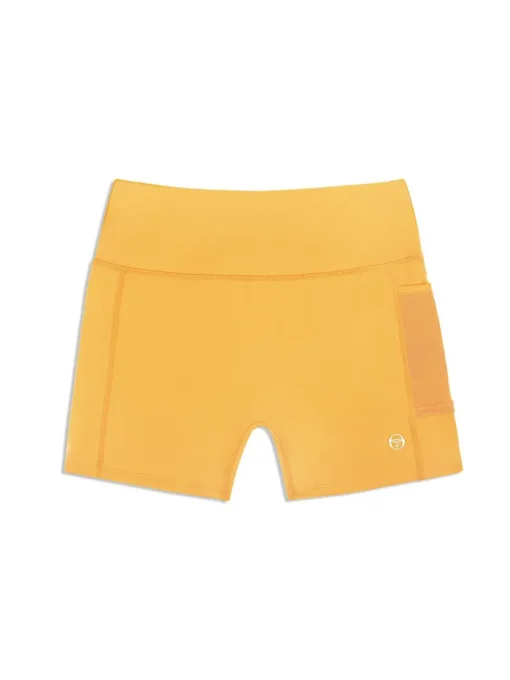 For The Court|Sergio Tacchini Elisa Tennis Short- Tangerine