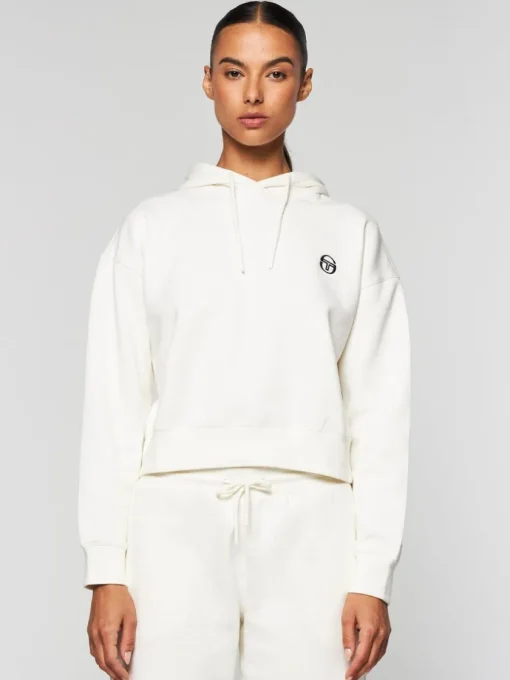 For The Court|Sergio Tacchini Errani Hoodie- Gardenia