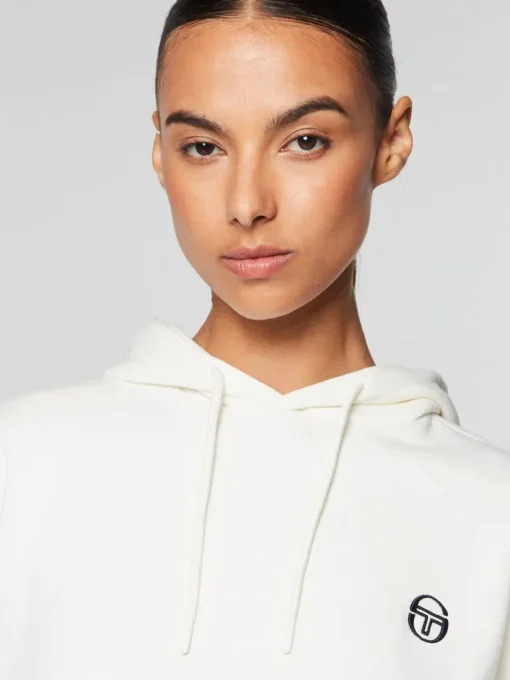 For The Court|Sergio Tacchini Errani Hoodie- Gardenia