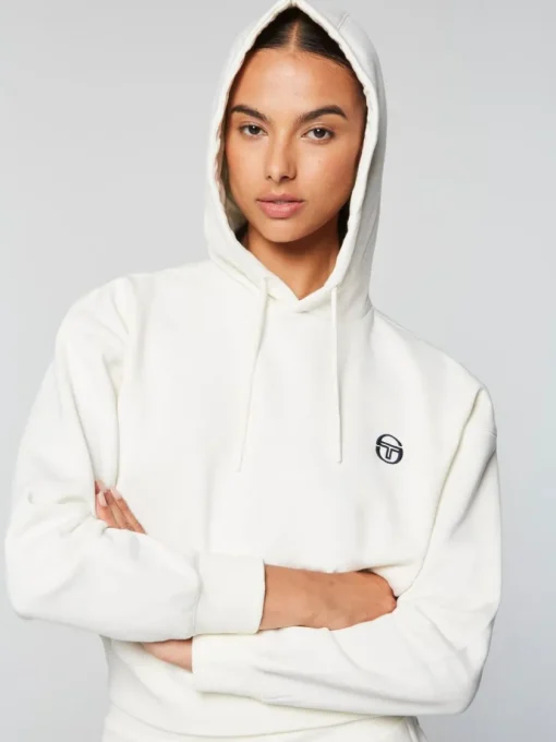 For The Court|Sergio Tacchini Errani Hoodie- Gardenia