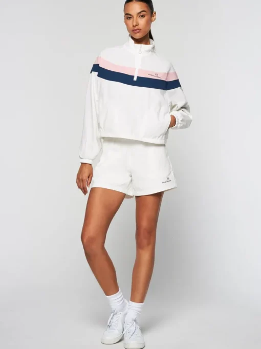 For The Court|Sergio Tacchini Fohn Track Jacket- Gardenia