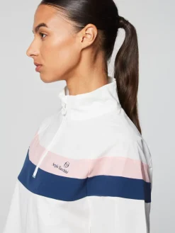 For The Court|Sergio Tacchini Fohn Track Jacket- Gardenia