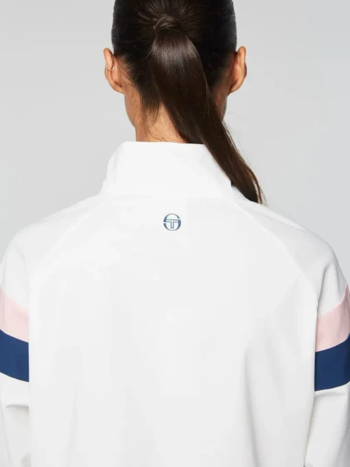 For The Court|Sergio Tacchini Fohn Track Jacket- Gardenia