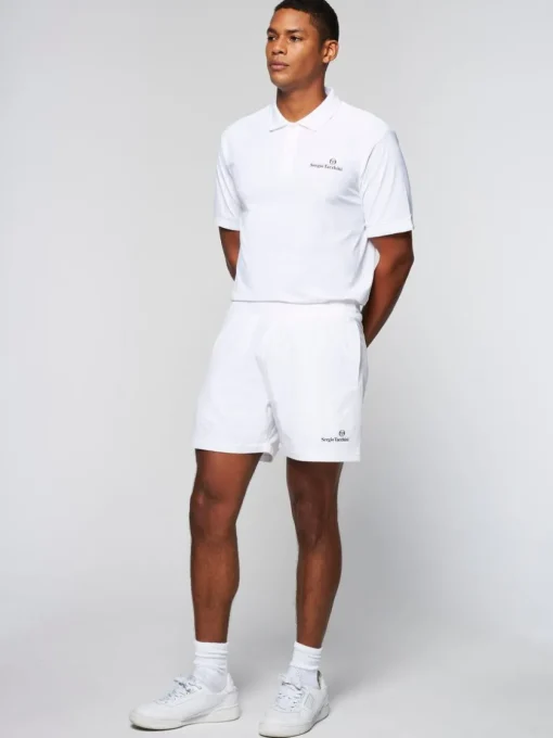 The Essentials|Sergio Tacchini Foro Short- Brilliant White
