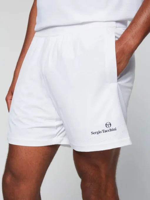 The Essentials|Sergio Tacchini Foro Short- Brilliant White