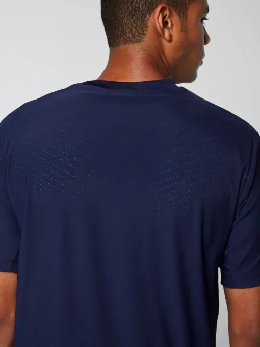 T-Shirts|Sergio Tacchini Foro T-Shirt- Maritime Blue