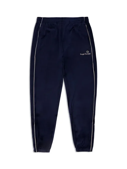 Velour|Sergio Tacchini Gallone Velour Track Pant- Maritime Blue