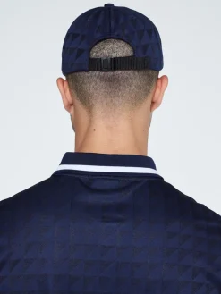 Headwear|Sergio Tacchini Geo Cap-Maritime Blue