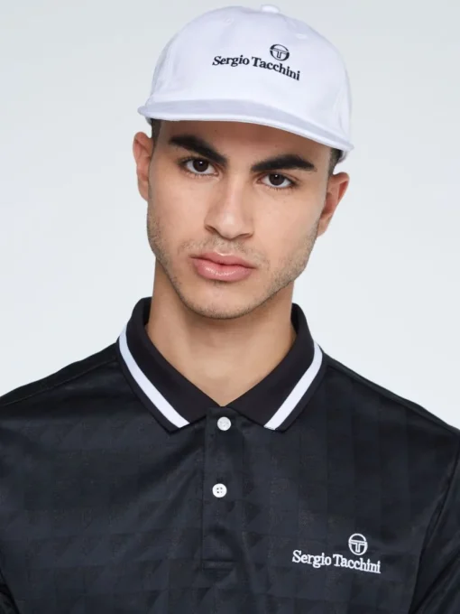 Headwear|Sergio Tacchini Geo Cap-White