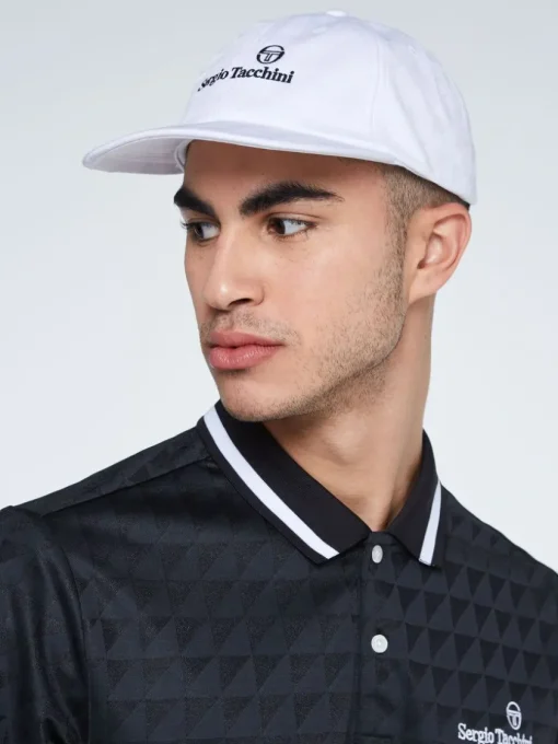 Headwear|Sergio Tacchini Geo Cap-White