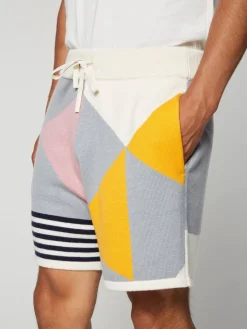 Knitwear|Sergio Tacchini Geo Knit Short- Multi