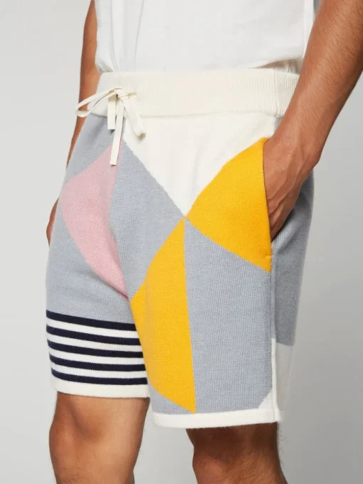 Knitwear|Sergio Tacchini Geo Knit Short- Multi