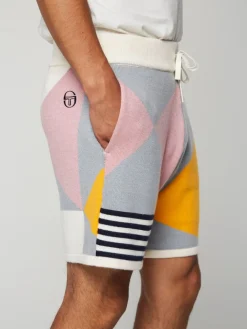 Knitwear|Sergio Tacchini Geo Knit Short- Multi