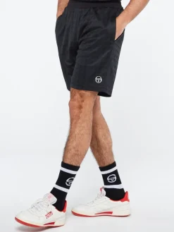 Shorts And Swim|Sergio Tacchini Geo Short-Black