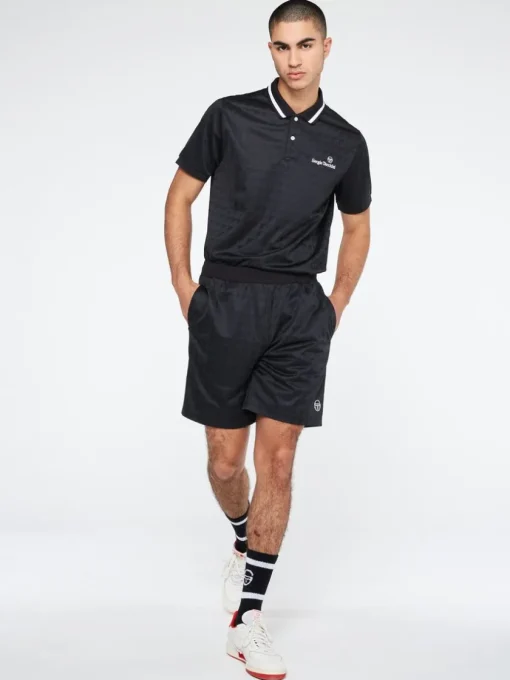 Shorts And Swim|Sergio Tacchini Geo Short-Black