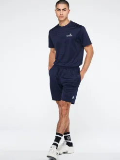 Shorts And Swim|Sergio Tacchini Geo Short-Maritime Blue