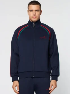 Jackets|Sergio Tacchini Ghibli Track Jacket Archivio- Maritime Blue