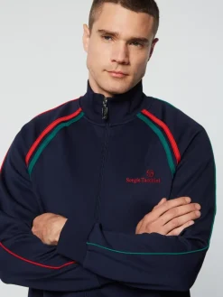 Jackets|Sergio Tacchini Ghibli Track Jacket Archivio- Maritime Blue