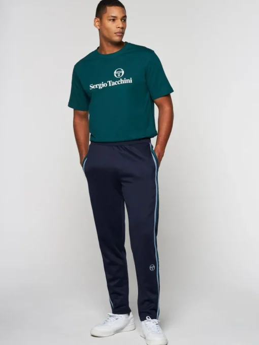 Tracksuits|Sergio Tacchini Ghibli Track Pant- Maritime Blue/ Gardenia