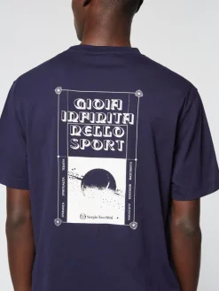 T-Shirts|Sergio Tacchini Gioia T-Shirt- Maritime Blue