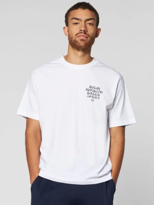 T-Shirts|Sergio Tacchini Gioia T-Shirt- White/ White