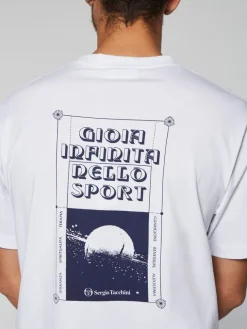 T-Shirts|Sergio Tacchini Gioia T-Shirt- White/ White