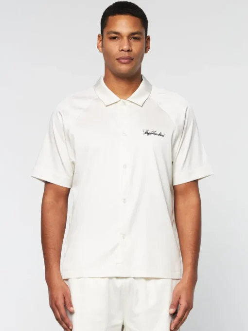 Matching Separates|Sergio Tacchini Giorgio Lounge Shirt- Gardenia