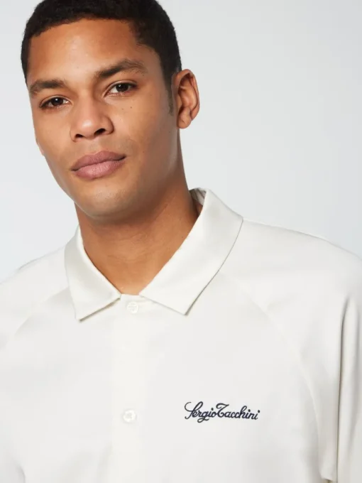 Matching Separates|Sergio Tacchini Giorgio Lounge Shirt- Gardenia
