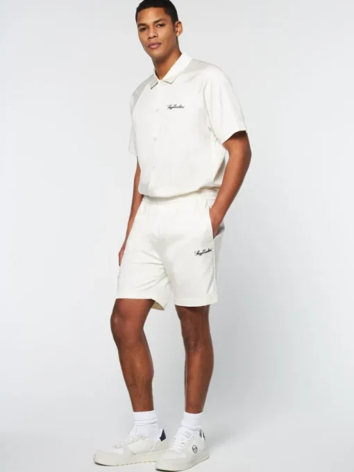Shorts And Swim|Sergio Tacchini Giorgio Lounge Short- Gardenia