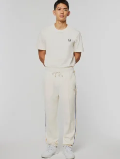 Velour|Sergio Tacchini Goran Velour Track Pant Archivio- Gardenia