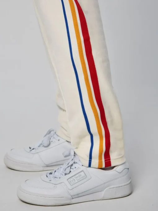 Velour|Sergio Tacchini Goran Velour Track Pant Archivio- Gardenia