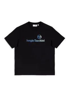 T-Shirts|Sergio Tacchini Gradiennte T-Shirt- Black Beauty