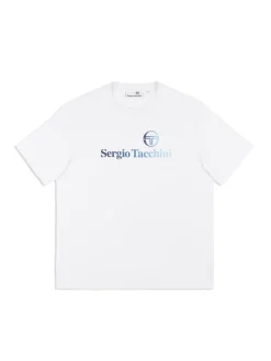 For The Court|Sergio Tacchini Gradiennte T-Shirt- Brilliant White
