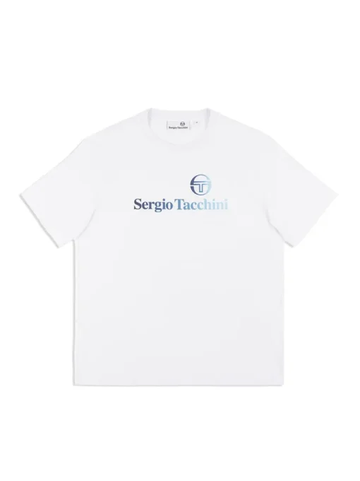 For The Court|Sergio Tacchini Gradiennte T-Shirt- Brilliant White