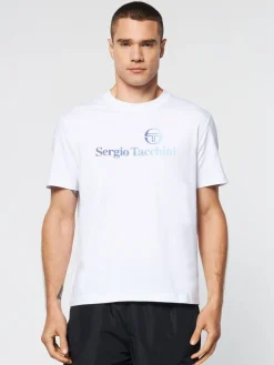 For The Court|Sergio Tacchini Gradiennte T-Shirt- Brilliant White