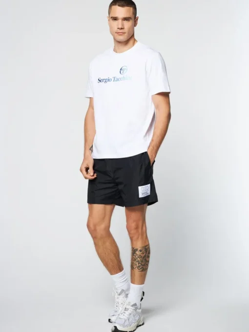 For The Court|Sergio Tacchini Gradiennte T-Shirt- Brilliant White
