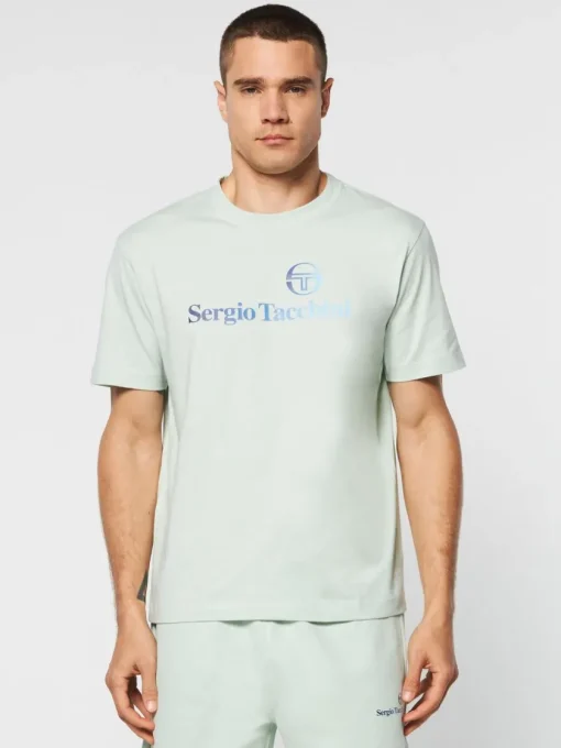 T-Shirts|Sergio Tacchini Gradiennte T-Shirt- Surf Spray