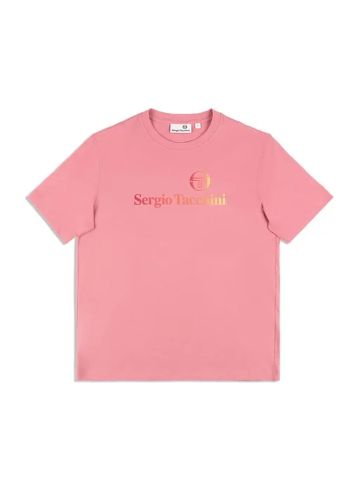 Matching Separates|Sergio Tacchini Gradiennte T-Shirt- Wild Rose