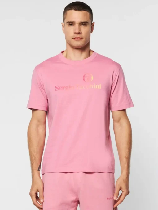 Matching Separates|Sergio Tacchini Gradiennte T-Shirt- Wild Rose