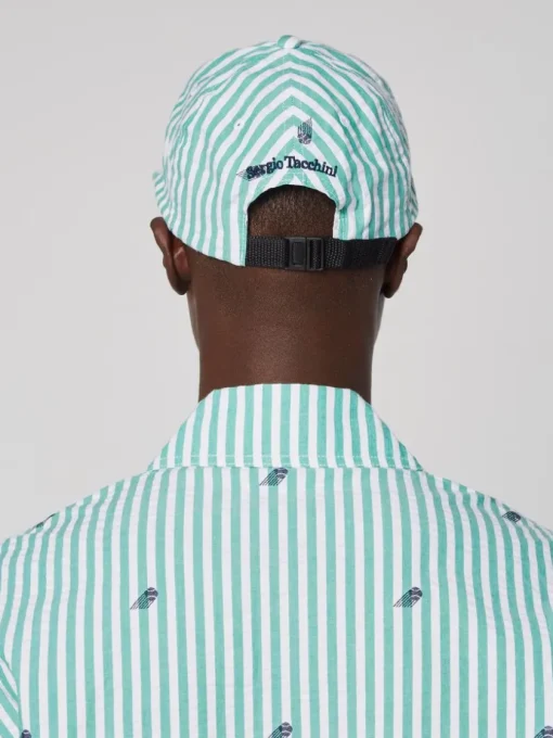 Headwear|Sergio Tacchini Granda Baseball Hat- Deep Mint