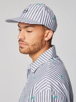 Headwear|Sergio Tacchini Granda Baseball Hat- Maritime Blue