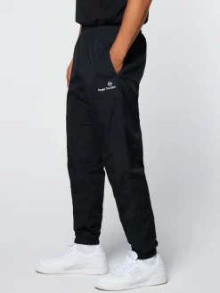 Nylon|Sergio Tacchini Griante Track Pant- Black Beauty