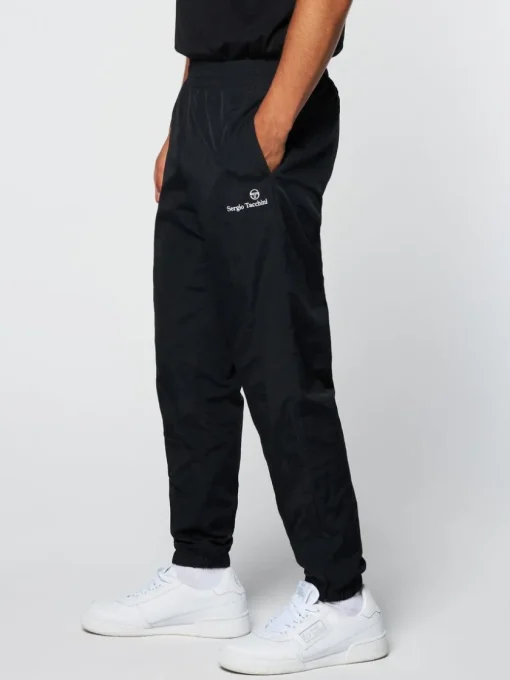 Nylon|Sergio Tacchini Griante Track Pant- Black Beauty